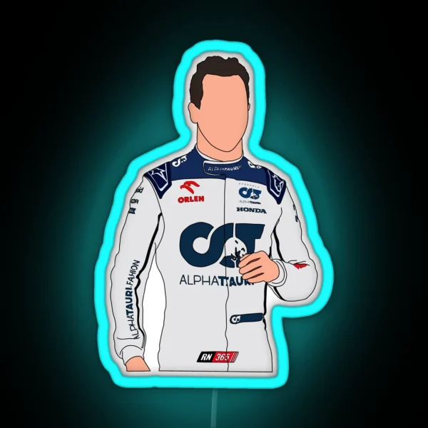 Daniel Ricciardo 2023 Return RGB Neon Sign