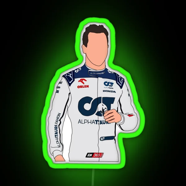 Daniel Ricciardo 2023 Return RGB Neon Sign