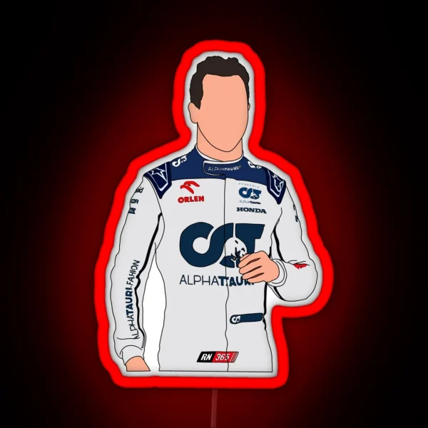 Daniel Ricciardo 2023 Return RGB Neon Sign