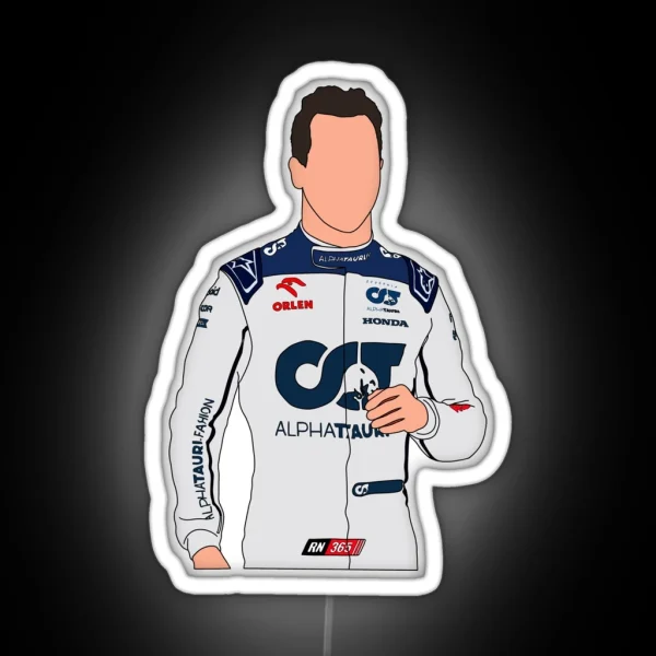 Daniel Ricciardo 2023 Return RGB Neon Sign