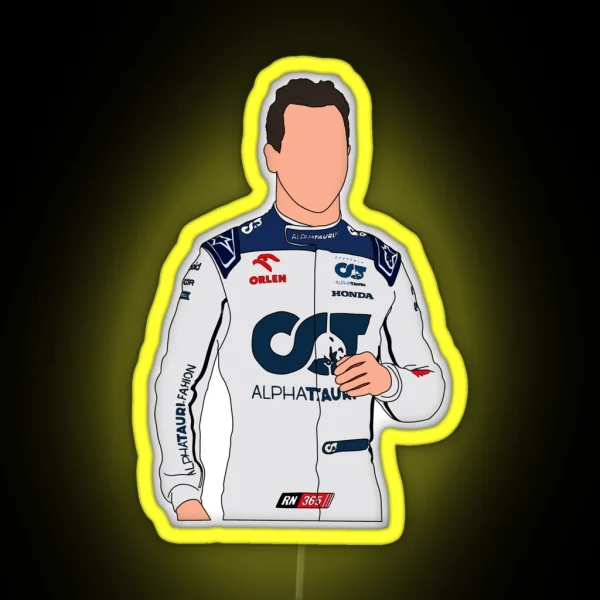 Daniel Ricciardo 2023 Return RGB Neon Sign