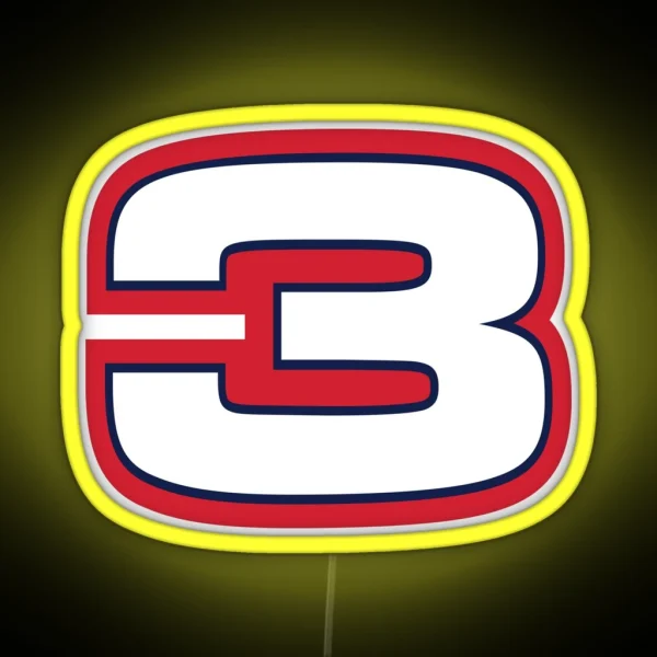 Daniel Ricciardo 3 Redbull RGB Neon Sign