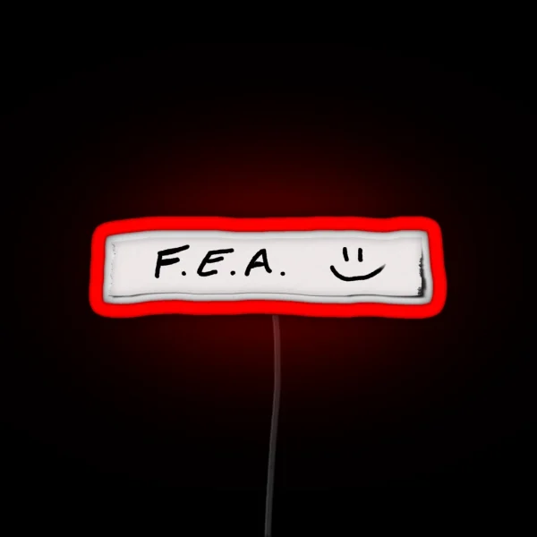 Daniel Ricciardo FEA F1 Tape Motto RGB Neon Sign