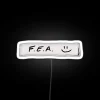 Daniel Ricciardo FEA F1 Tape Motto RGB Neon Sign