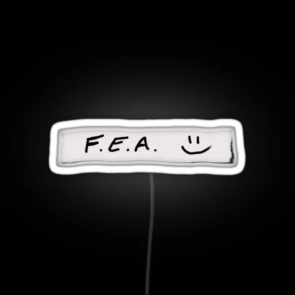 Daniel Ricciardo FEA F1 Tape Motto RGB Neon Sign