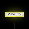 Daniel Ricciardo FEA F1 Tape Motto RGB Neon Sign - Image 5