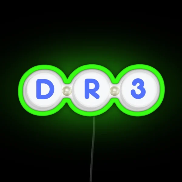 Daniel Ricciardo Friendship Bracelet RGB Neon Sign