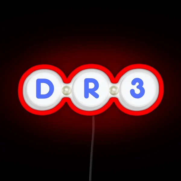 Daniel Ricciardo Friendship Bracelet RGB Neon Sign