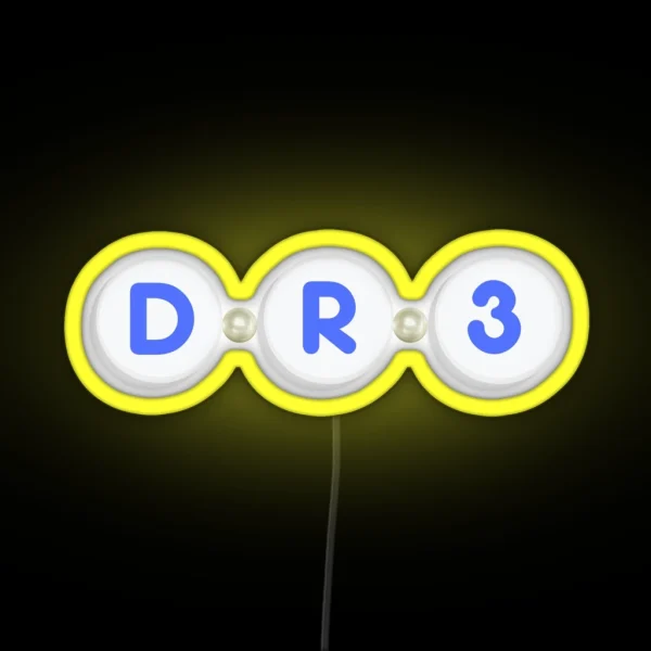 Daniel Ricciardo Friendship Bracelet RGB Neon Sign