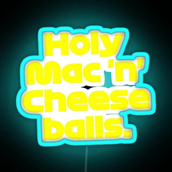 Daniel Ricciardo Mac N Cheese RGB Neon Sign
