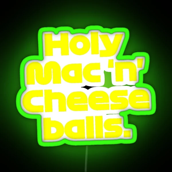 Daniel Ricciardo Mac N Cheese RGB Neon Sign