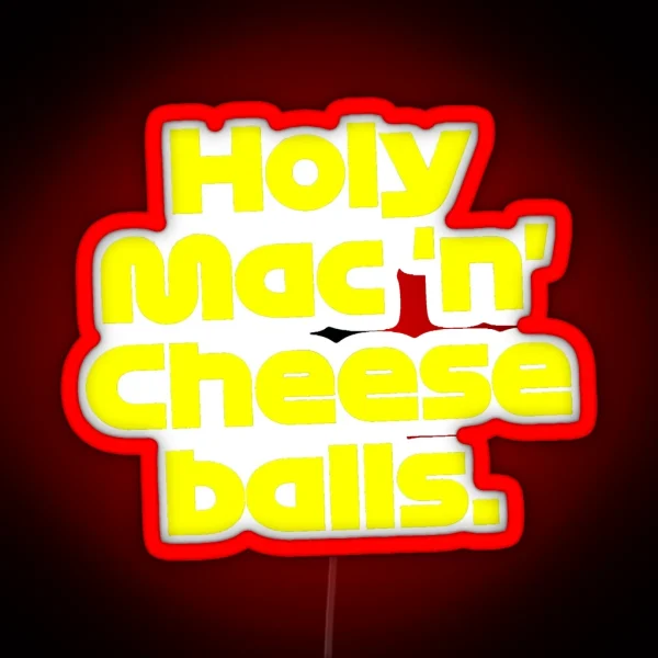 Daniel Ricciardo Mac N Cheese RGB Neon Sign