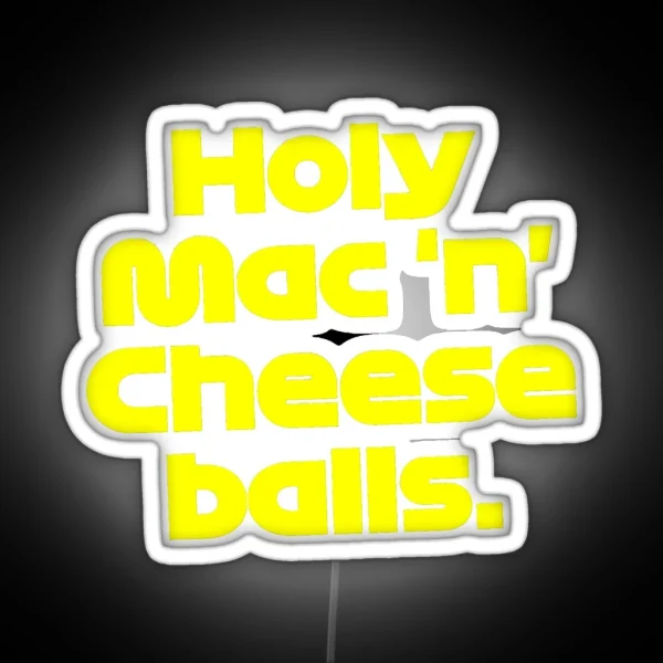 Daniel Ricciardo Mac N Cheese RGB Neon Sign