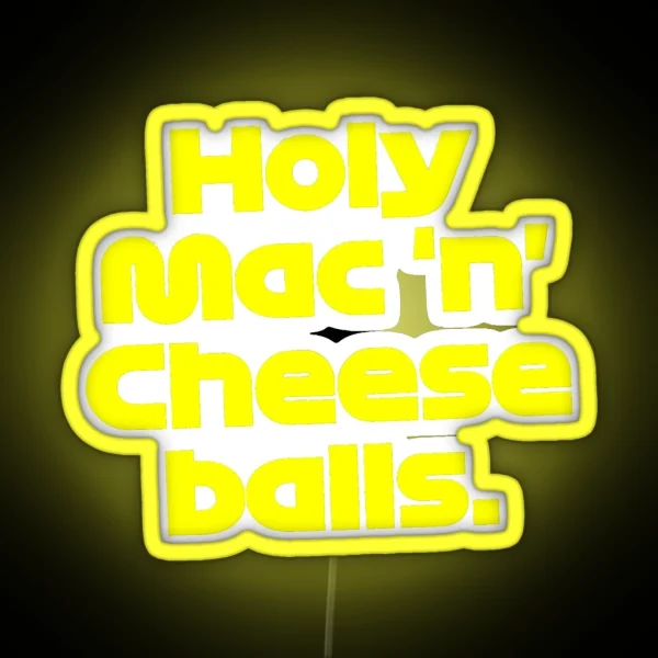 Daniel Ricciardo Mac N Cheese RGB Neon Sign