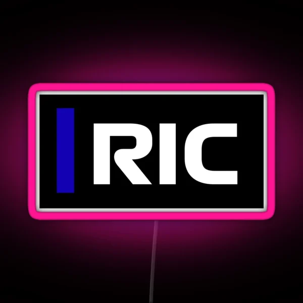 Daniel Ricciardo Red Bull Graphic RGB Neon Sign