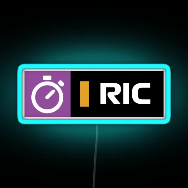 Daniel Ricciardo RGB Neon Sign