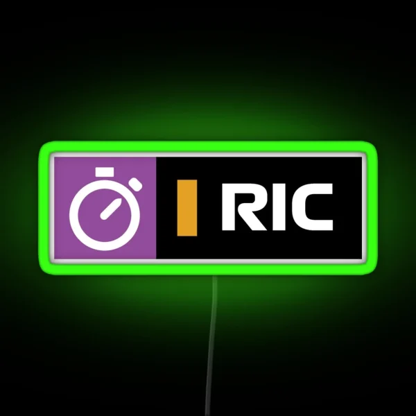 Daniel Ricciardo RGB Neon Sign
