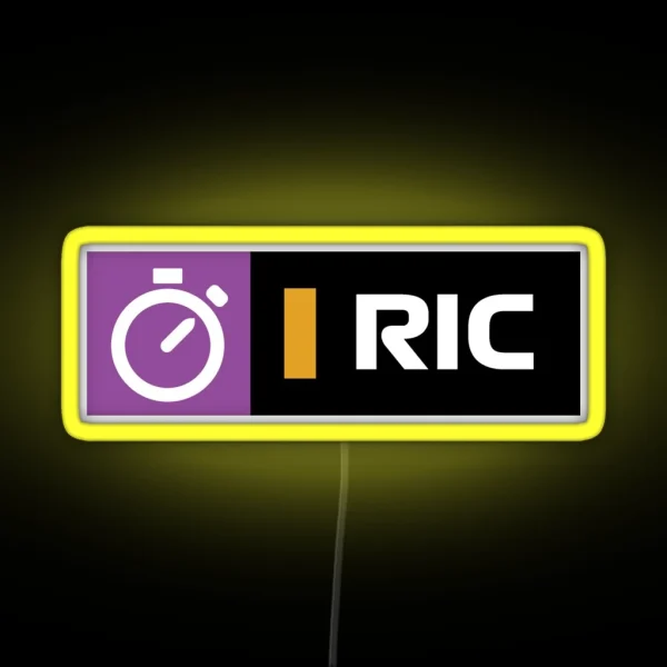 Daniel Ricciardo RGB Neon Sign