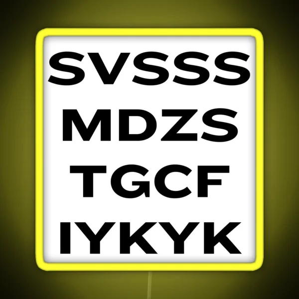 Danmei IYKYK RGB Neon Sign