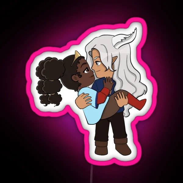 Dante And Cherry RGB Neon Sign