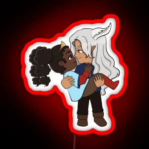 Dante And Cherry RGB Neon Sign