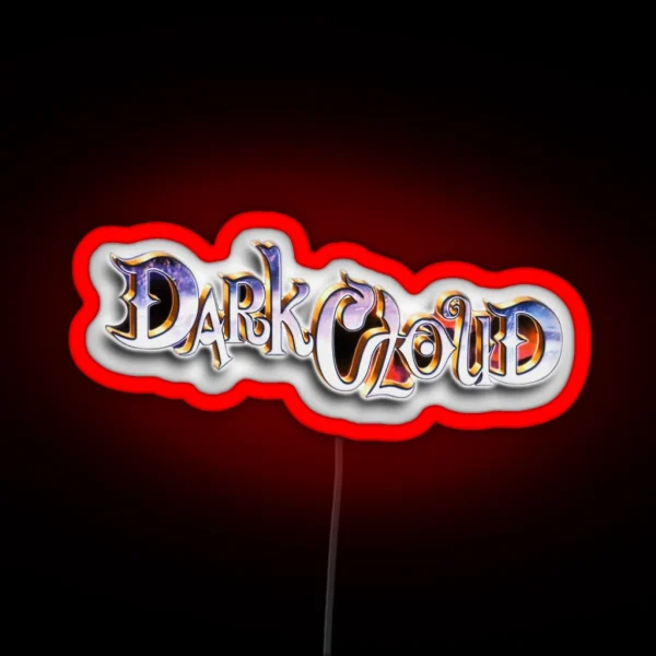 Dark Cloud Logo RGB Neon Sign