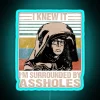 Dark Helmet Spaceballs I Knew It I M Surrounded By Assholes RGB Neon Sign - Image 3