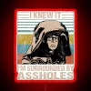 Dark Helmet Spaceballs I Knew It I M Surrounded By Assholes RGB Neon Sign - Image 2