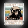 Dark Helmet Spaceballs I Knew It I M Surrounded By Assholes RGB Neon Sign - Image 5