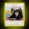Dark Helmet Spaceballs I Knew It I M Surrounded By Assholes RGB Neon Sign - Image 6