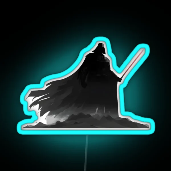 Dark Lord Sci Fi RGB Neon Sign