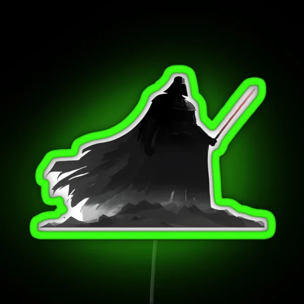 Dark Lord Sci Fi RGB Neon Sign