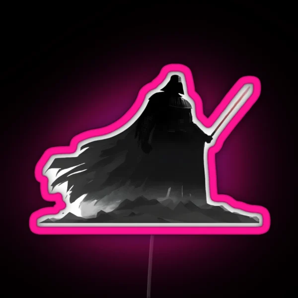 Dark Lord Sci Fi RGB Neon Sign