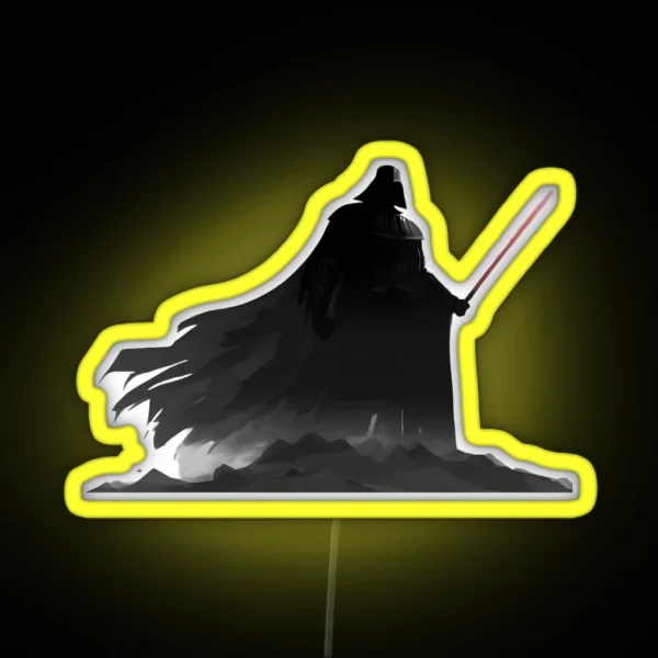 Dark Lord Sci Fi RGB Neon Sign