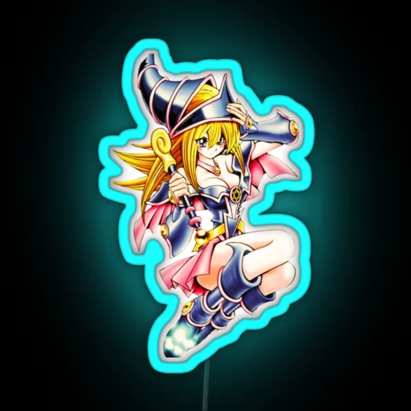 Dark Magician Girl RGB Neon Sign
