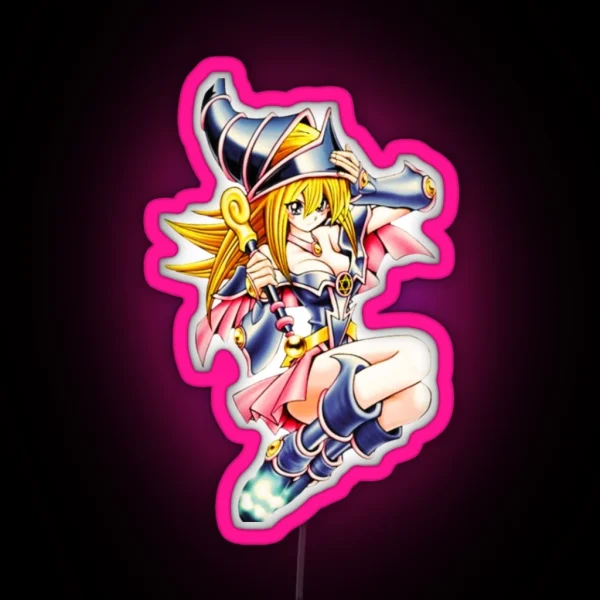Dark Magician Girl RGB Neon Sign