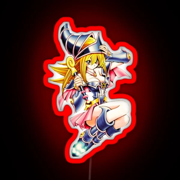 Dark Magician Girl RGB Neon Sign