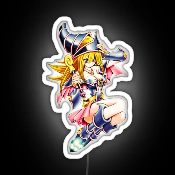 Dark Magician Girl RGB Neon Sign