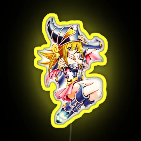 Dark Magician Girl RGB Neon Sign