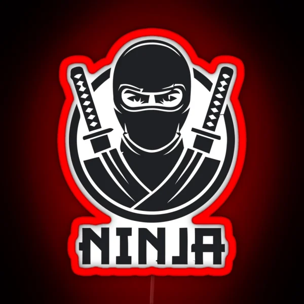 Dark Ninja RGB Neon Sign