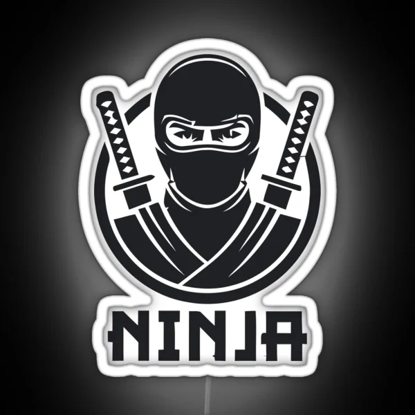 Dark Ninja RGB Neon Sign