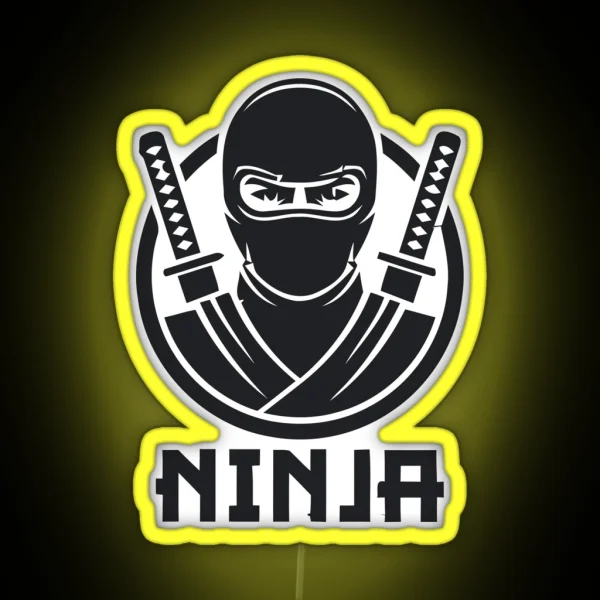 Dark Ninja RGB Neon Sign
