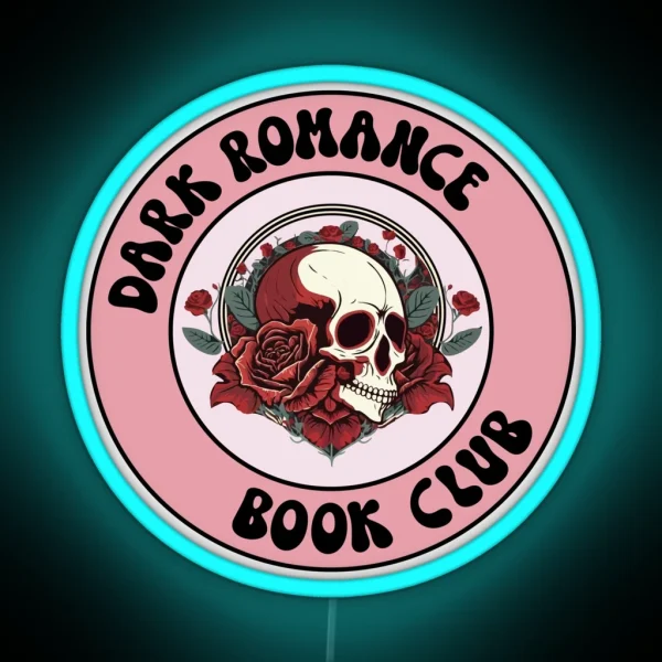 Dark Romance Book Club RGB Neon Sign