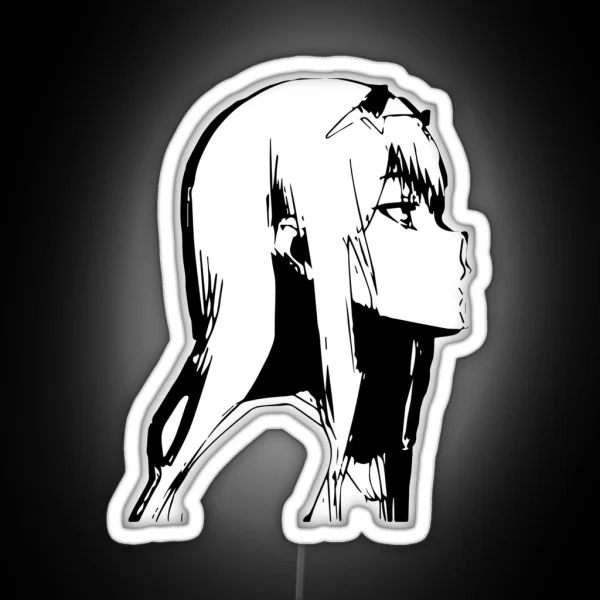 Darling In The Franxx Zero Two RGB Neon Sign