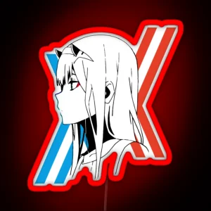 Darling In The Franxx Zero Two RGB Neon Sign