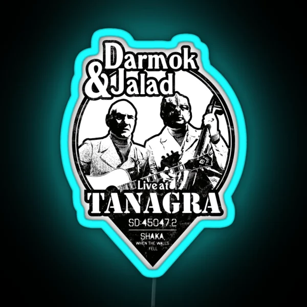 Darmok And Jalad At Tanagra RGB Neon Sign