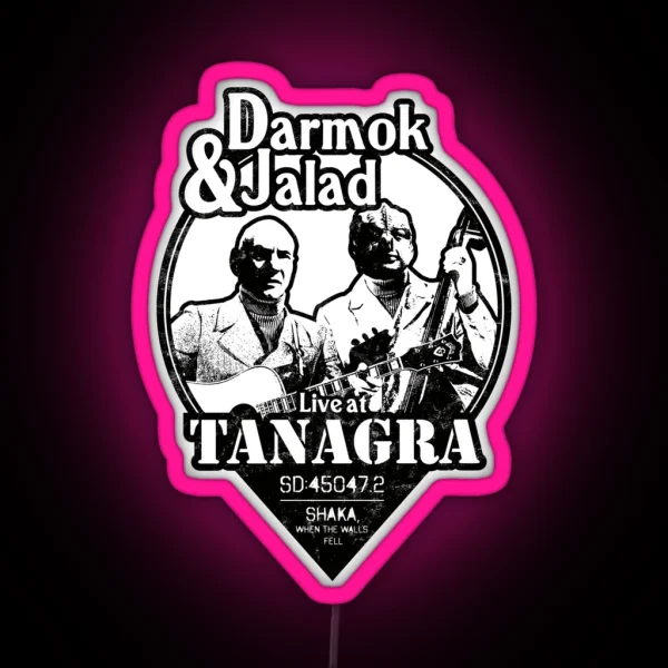 Darmok And Jalad At Tanagra RGB Neon Sign