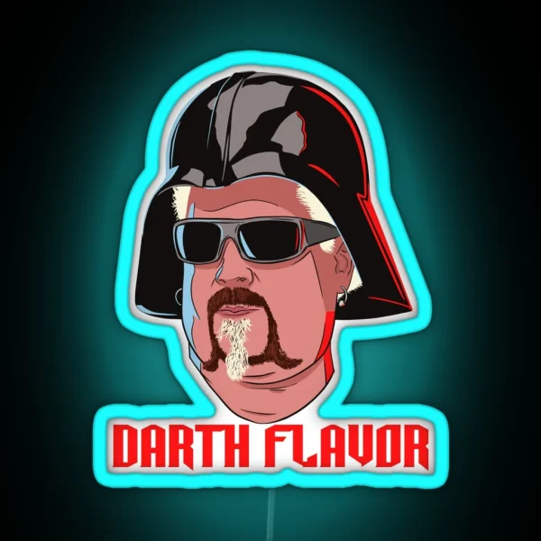 Darth Flavor RGB Neon Sign