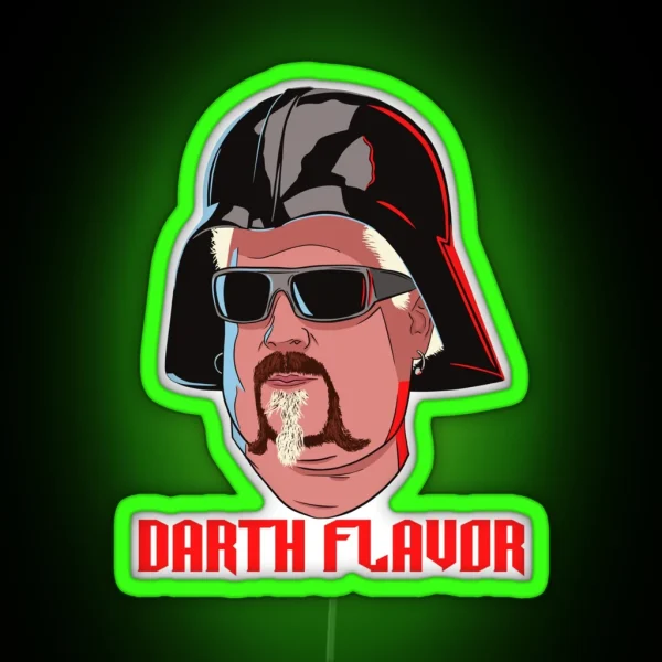 Darth Flavor RGB Neon Sign