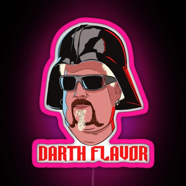 Darth Flavor RGB Neon Sign